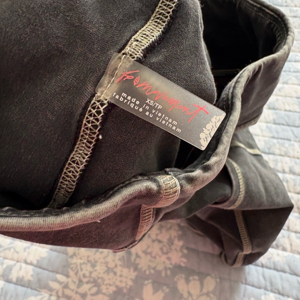 Free People Movement Gray Shorts - Picture 3 of 3